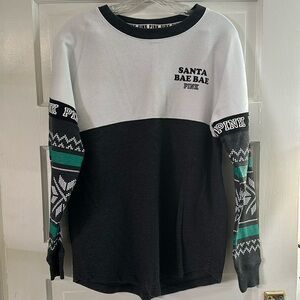 PINK Victoria’s secret “Santa bae bae” top